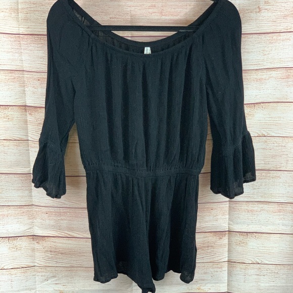 Mudd Pants - Mudd Black Jumper Gathered Waist
